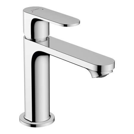 Baterii baie - Baterie de lavoar, Hansgrohe, Rebris S 110, cu ventil, crom