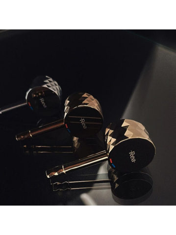 Baterie de lavoar incastrata Rea Lungo Diamond auriu + BOX [4]