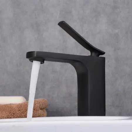 Baterie de lavoar Rea Sonic negru mat [5]