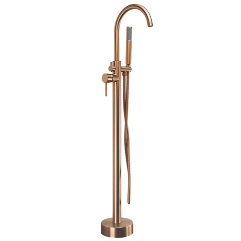 Baterii baie - Baterie de podea Rea Lungo cupru periat
