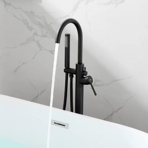 Baterie de podea Rea Lungo negru [4]