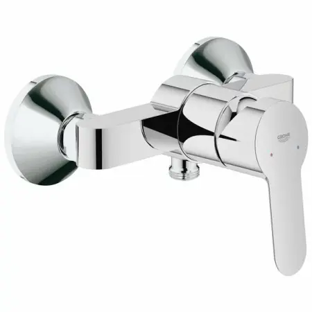 Baterii baie - Baterie dus Grohe BauEdge crom lucios