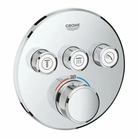 Baterii baie - Baterie dus Grohe Grohtherm SmartControl termostatica cu 3 iesiri