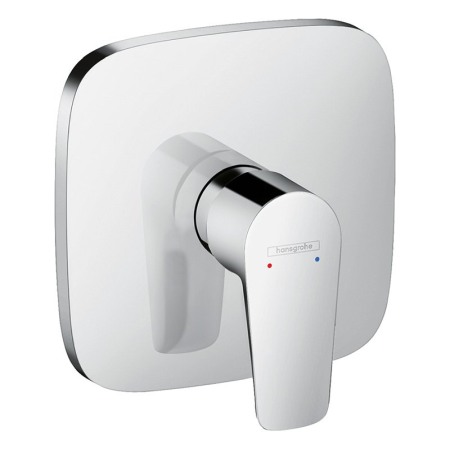 Baterii baie - Baterie dus, Hansgrohe, Talis E, parte vizibila, crom