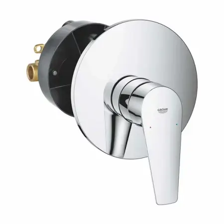 Baterii baie - Baterie dus incastrata Grohe BauEdge New crom