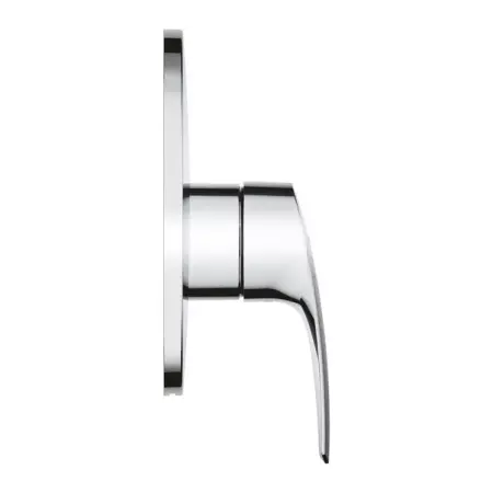 Baterie dus incastrata Grohe Eurosmart crom lucios cu corp ingropat [2]