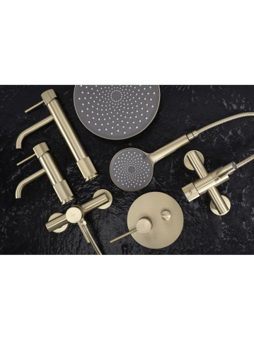 Baterie dus REA Lungo Stripe auriu periat  [5]