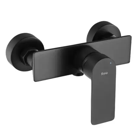 Baterie dus Rea Urban monocomanda negru mat cu set de dus [2]