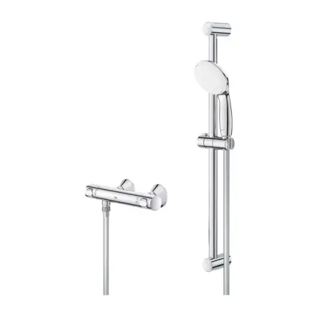 Baterie dus termostatata Grohe Grohtherm 500 crom lucios cu set de dus [3]