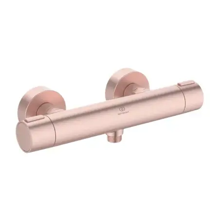 Baterii baie - Baterie dus termostatata Ideal Standard Alu+ rose mat din aluminiu