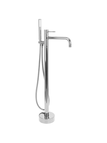 Baterii baie - Baterie de podea Rea Lungo Diamond Crom 880mm freestanding cada PVD