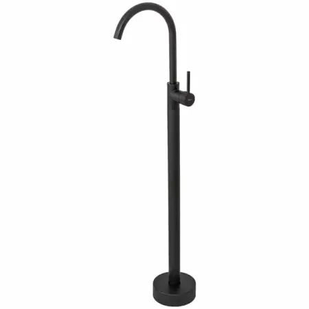 Baterii baie - Baterie freestanding pentru lavoar Rea Ortis negru mat
