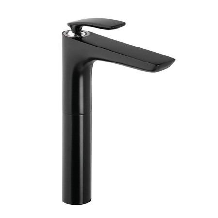 Baterii baie - Baterie inalta de lavoar, Kludi, Balance, negru mat
