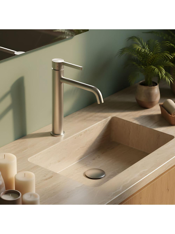 Baterie inalta de lavoar Rea Foster crom periat [12]