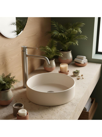 Baterie inalta de lavoar Rea Foster crom periat [8]