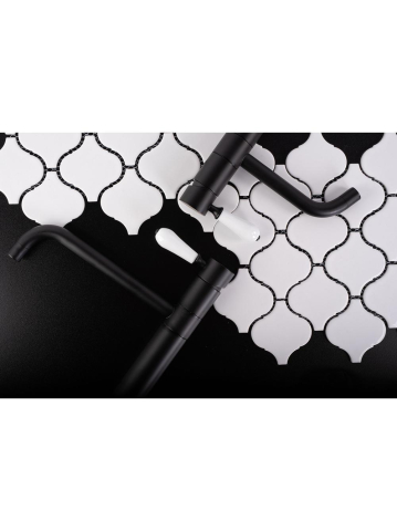 Baterie inalta de lavoar Rea Serra auriu periat  [5]