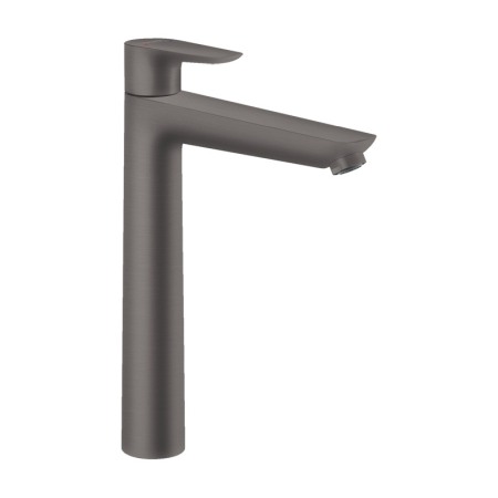 Baterii baie - Baterie inalta lavoar, Hansgrohe, Talis E 240, cu ventil, negru periat