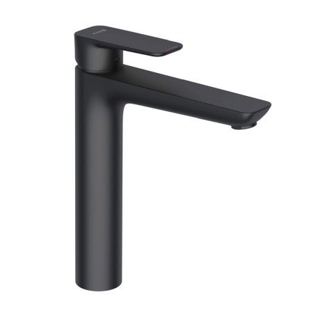 Baterii baie - Baterie inalta lavoar, Kludi, Pure &amp; Style, fara ventil, negru mat