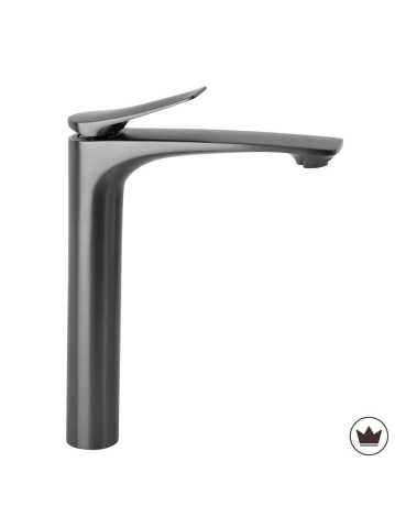 Baterii lavoar - Baterie lavoar Rea Vision finisaj titan 265mm montaj blat strat PVD alamă