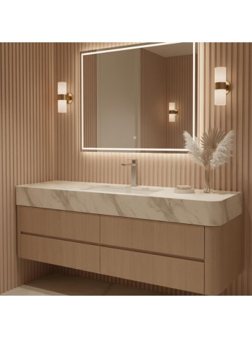 Baterie inalta lavoar Rea Arlo crom periat [3]