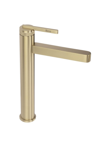 Baterie lavoar Rea Grace JS-703701-1BG auriu periat 287mm montaj pe blat [9]