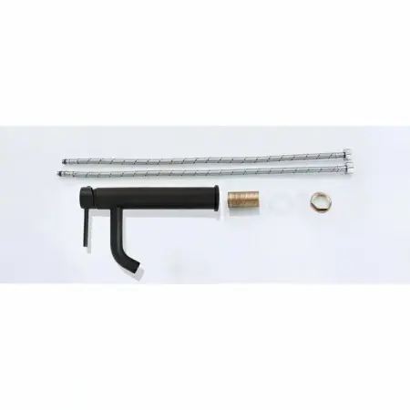 Baterie inalta lavoar Rea Lungo negru mat [4]