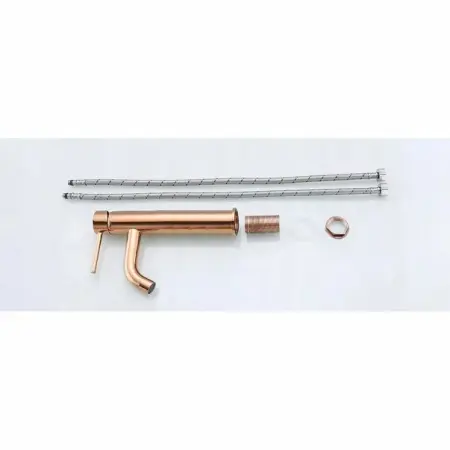 Baterie inalta lavoar Rea Lungo rose gold [5]