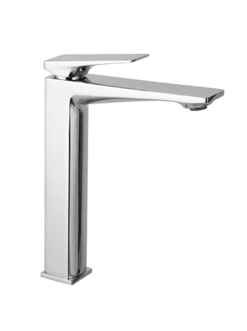Baterie lavoar Rea Prime crom montaj blat 260mm pipă 150mm alamă Chrome plating [12]