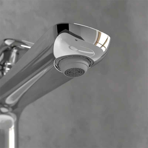 Baterie înaltă pentru lavoar Villeroy&Boch, Skyla, cu ventil click-clack, crom [5]