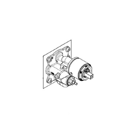 Baterie incastrata cada-dus Kludi, Pure &amp; Solid, crom [1]