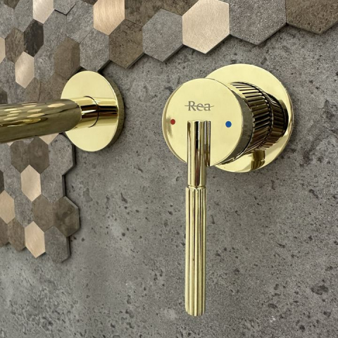 Baterie incastrata Rea Argon auriu + BOX [2]
