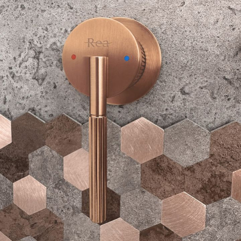 Baterie incastrata Rea Argon cupru periat + BOX [2]