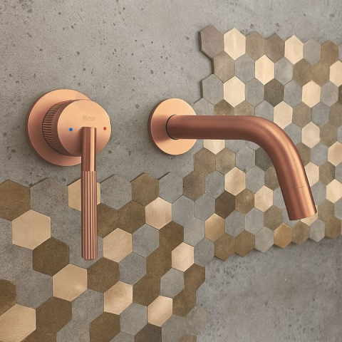 Baterie incastrata Rea Argon cupru periat + BOX [1]