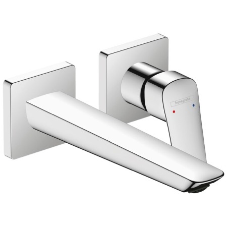 Baterii baie - Baterie lavoar cu ventil, Hansgrohe, Logis Fine, crom