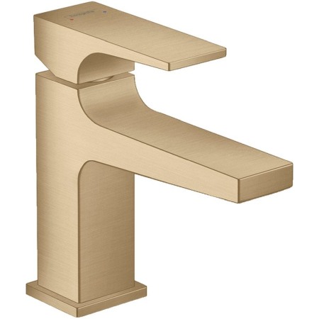 Baterii baie - Baterie lavoar cu ventil, Hansgrohe, Metropol 100, bronz periat