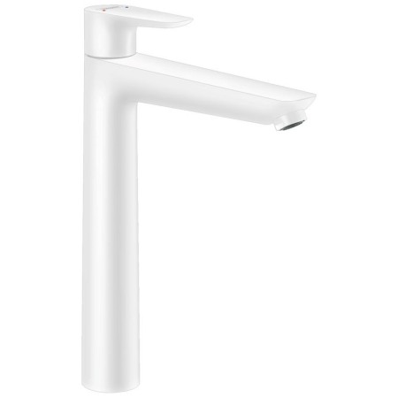 Baterii baie - Baterie lavoar cu ventil, Hansgrohe, Talis E 240, alb mat