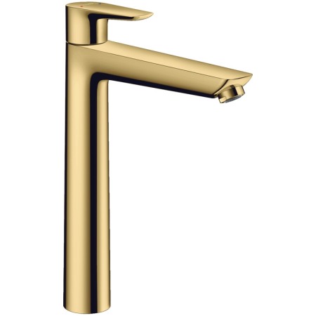 Baterii baie - Baterie lavoar cu ventil, Hansgrohe, Talis E 240, auriu lucios
