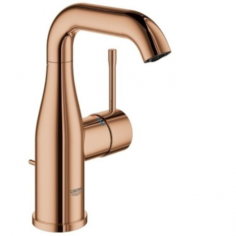 Baterii baie - Baterie lavoar cupru Grohe Essence, M cu ventil pop-up