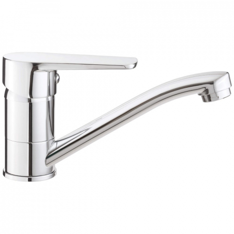 Baterii baie - Baterie lavoar Deante Tubo crom cu pivotanta 15.2 cm