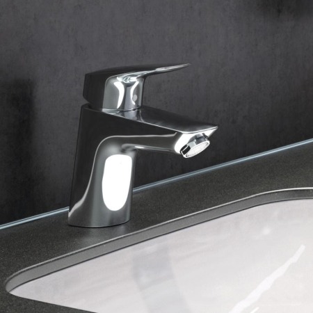 Baterie lavoar fara ventil, Hansgrohe, Logis, crom [6]