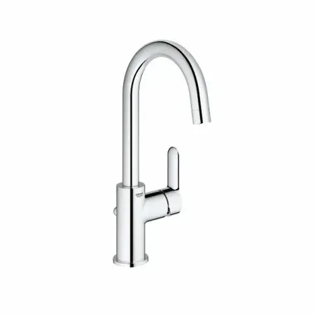Baterii lavoar - Baterie lavoar Grohe BauEdge L pipa tip C crom lucios