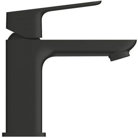 Baterie lavoar Grohe Cubeo, fara ventil, marime S, negru mat [2]