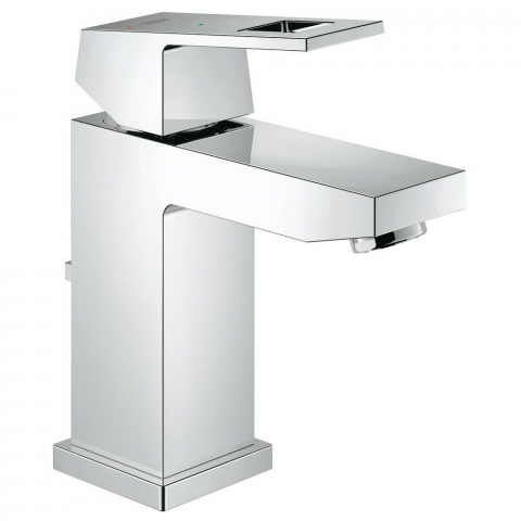 Baterii lavoar - Baterie lavoar Grohe Eurocube, marime S, set de evacuare cu tija