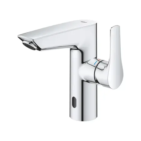 Baterie lavoar Grohe Eurosmart M crom lucios cu senzor [2]