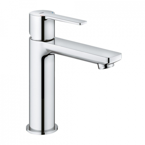 Baterii lavoar - Baterie lavoar Grohe Lineare, cu ventil click-clack