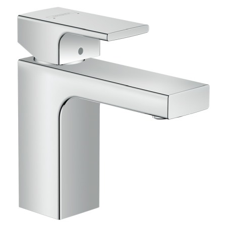 Baterii baie - Baterie lavoar, Hansgrohe, Vernis Shape 100, cu ventil pop-up, crom