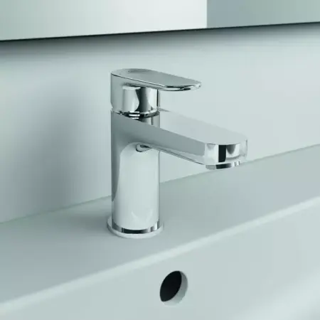 Baterie lavoar Ideal Standard Cerafine O H80 crom lucios cu ventil metalic [3]