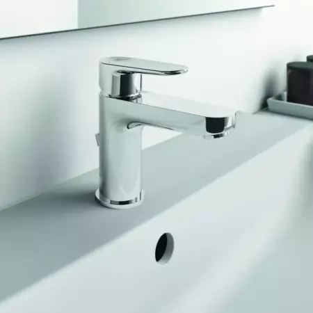 Baterie lavoar Ideal Standard Cerafine O H80 crom lucios cu ventil metalic [1]