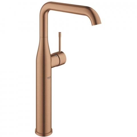 Baterii baie - Baterie lavoar inalta cupru mat Grohe Essence, XL fara ventil