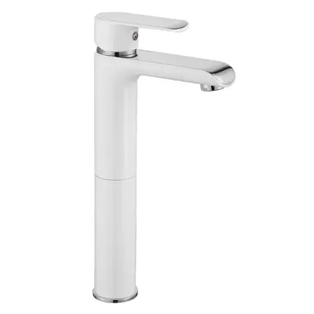Baterii baie - Baterie lavoar inalta Rea Bloom monocomanda alb - crom